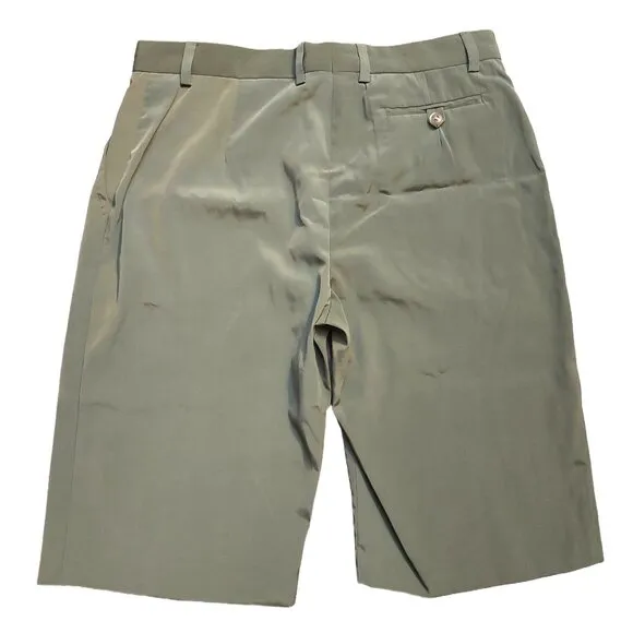 John Richmond Olive Green Bermuda Shorts Sz 42 NWT