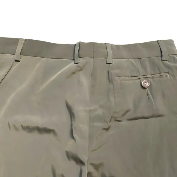 John Richmond Olive Green Bermuda Shorts Sz 42 NWT