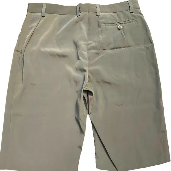 John Richmond Olive Green Bermuda Shorts Sz 42 NWT
