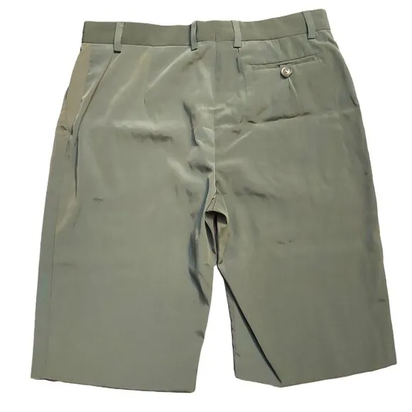 John Richmond Olive Green Bermuda Shorts Sz 42 NWT