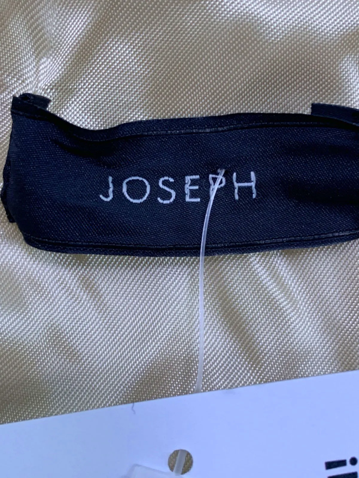 Joseph Ivory Marvil Double Wool Silk Coat UK 10