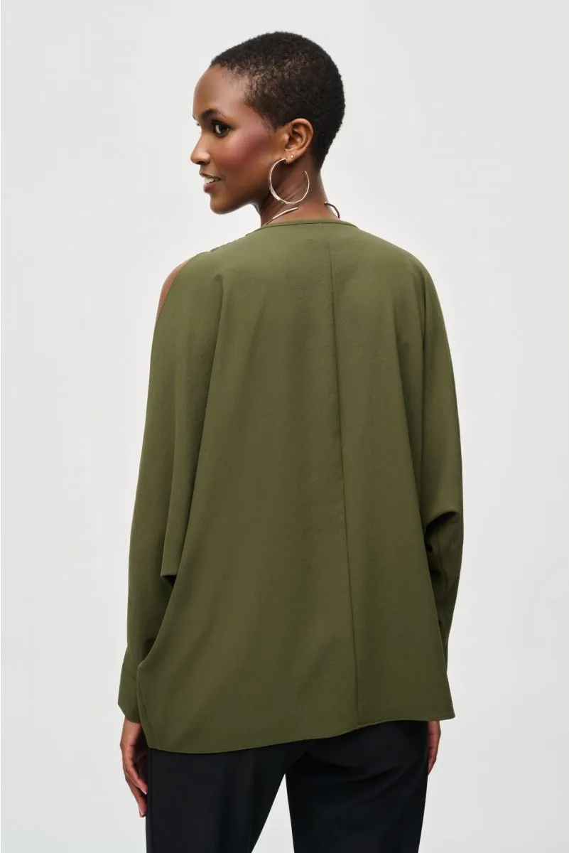 Joseph Ribkoff V-Neck Long Sleeve Top 243248
