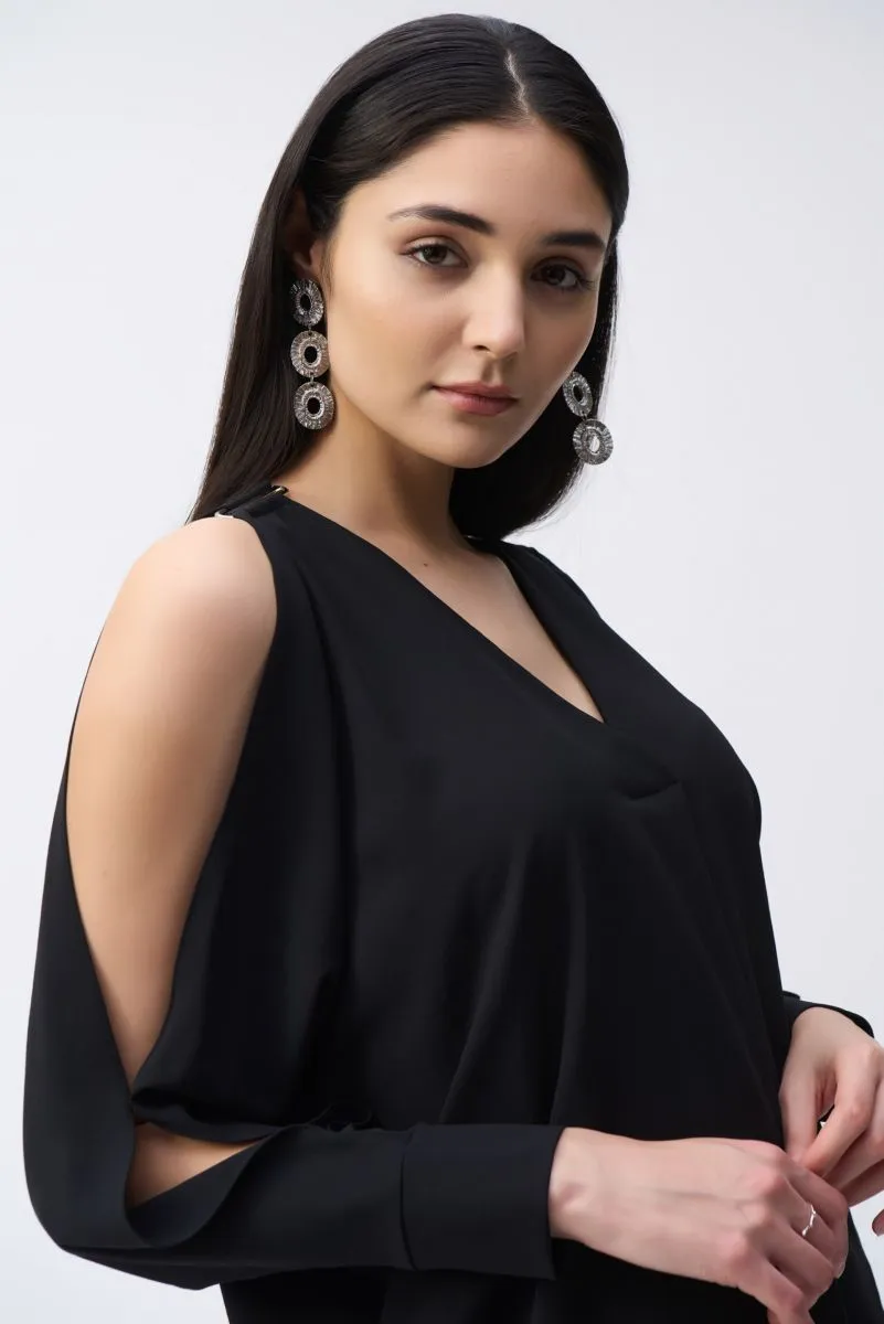 Joseph Ribkoff V-Neck Long Sleeve Top 243248