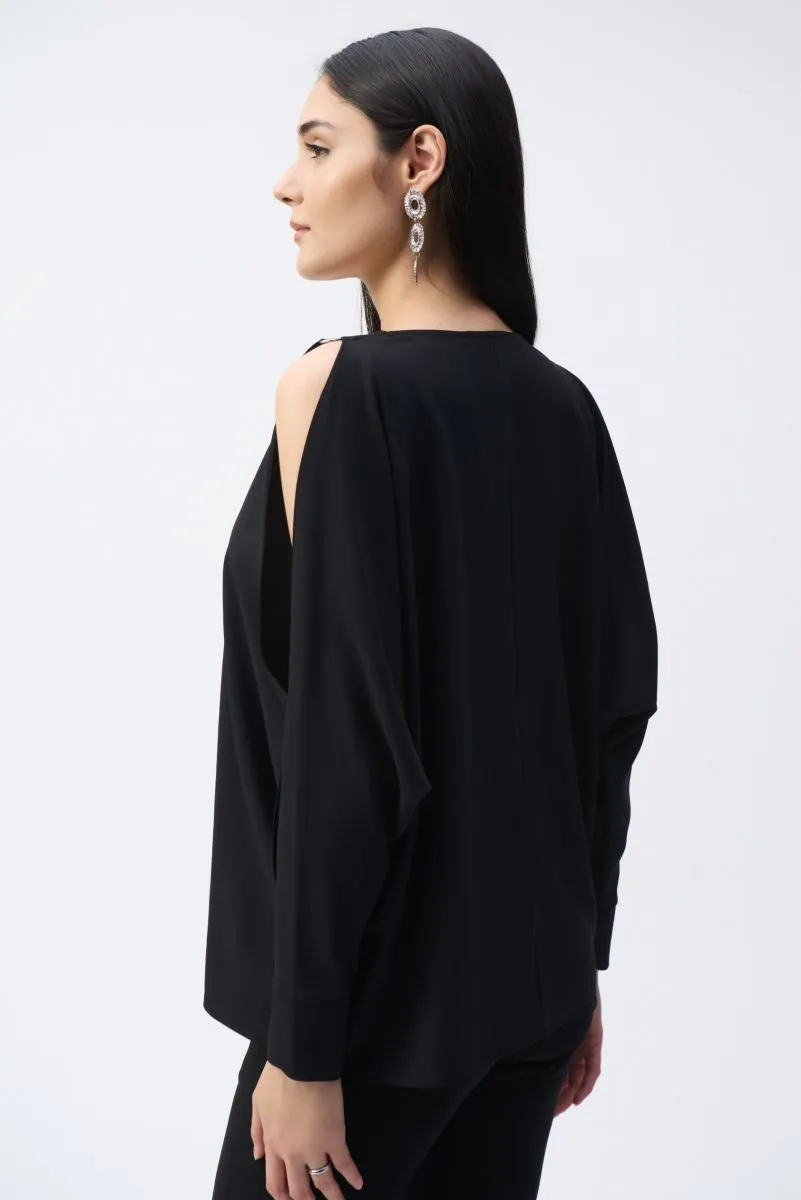 Joseph Ribkoff V-Neck Long Sleeve Top 243248