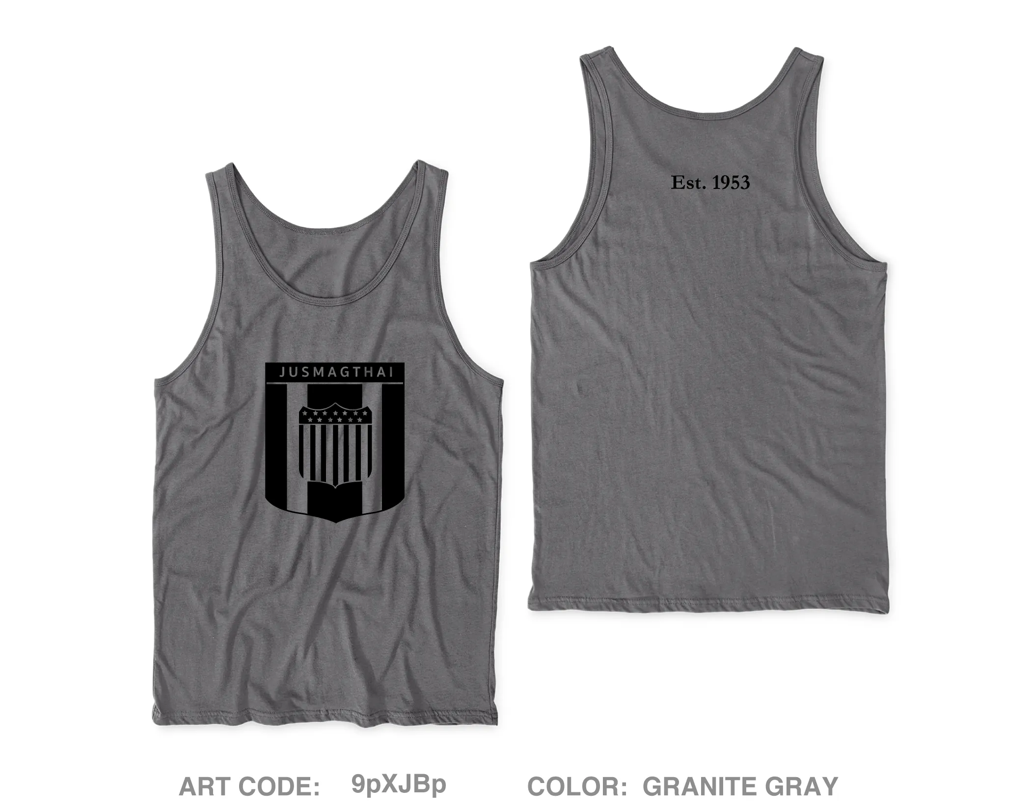 JUSMAGTHAI Core Men's Performance Tank Top - 9pXJBp