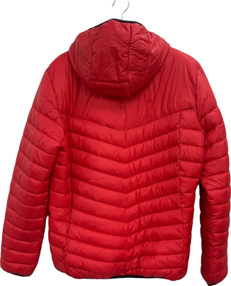 Kappa Red West Bridgford Football Club Puffer Jacket UK XL