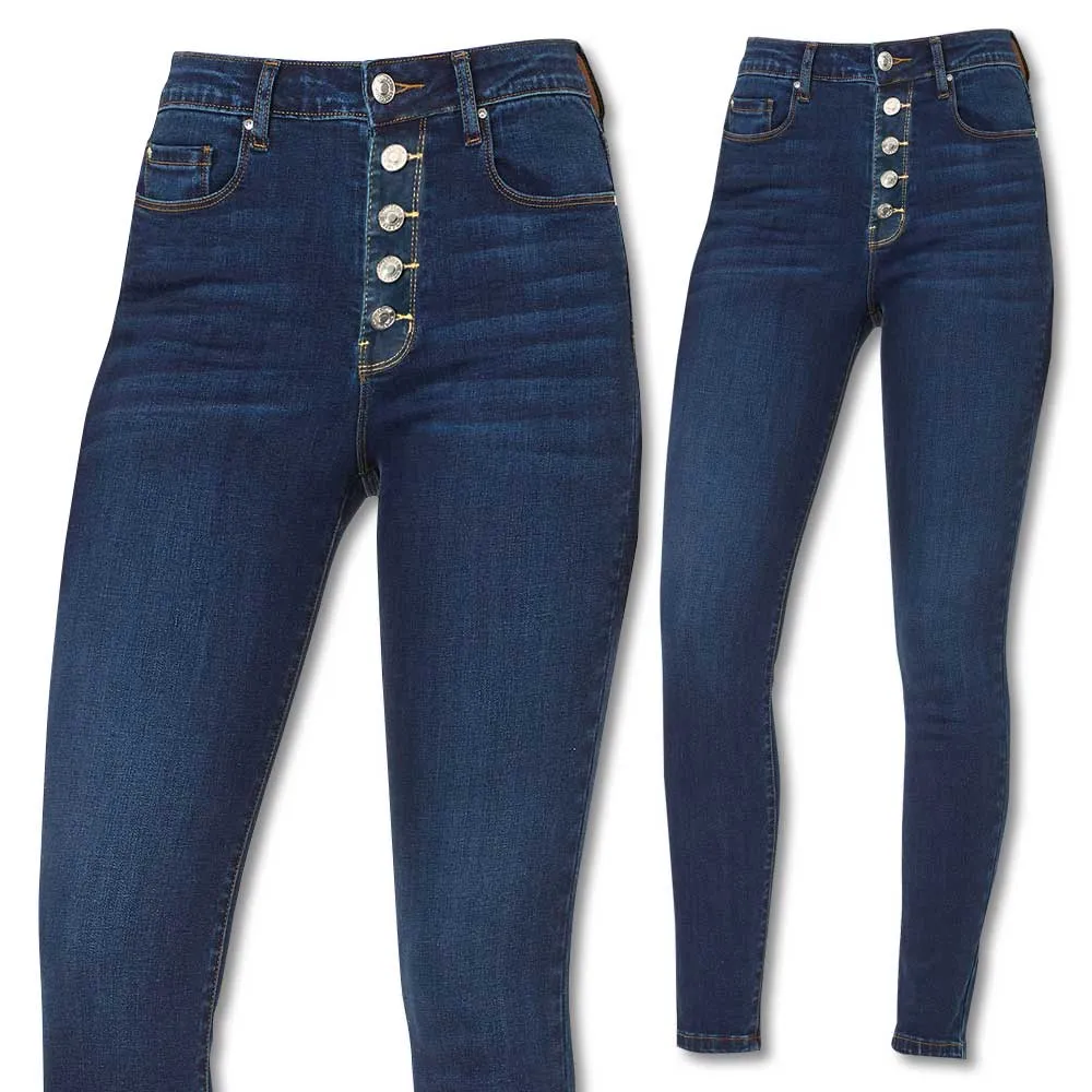 Kevin's Ladies High Rise Skinny Jeans