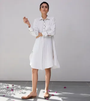 Khara Kapas A-Line Of-The-Lily Dress