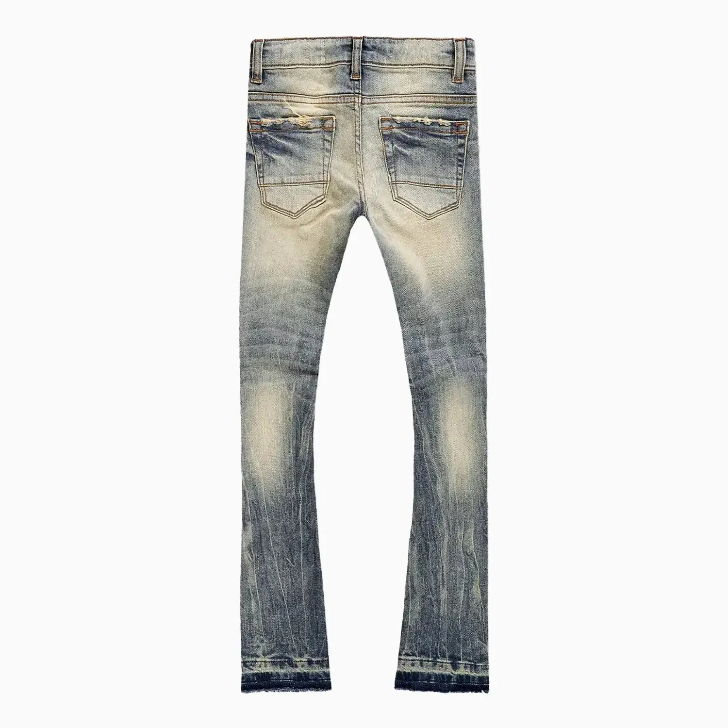 Kid's Attitude Stacked Denim Pant
