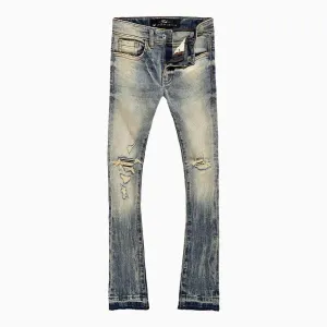 Kid's Attitude Stacked Denim Pant