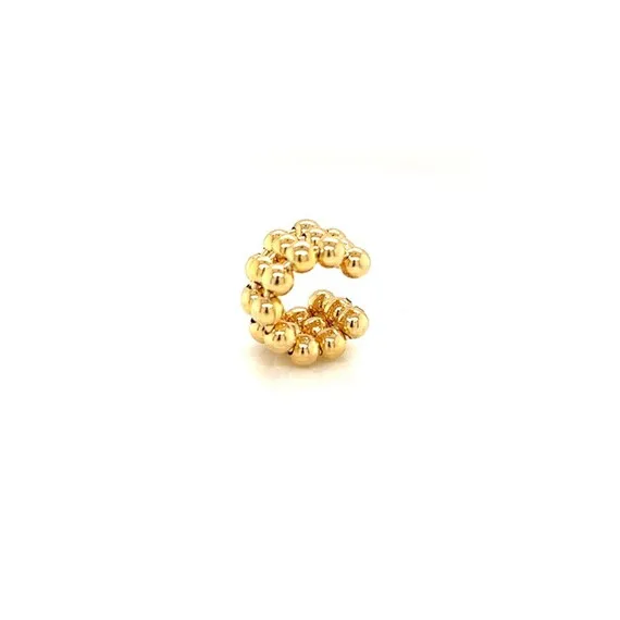 Kori Gold Beaded Ear Cuff