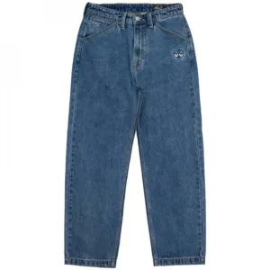 Krooked Pants Eyes Denim Twill Pant - Stone Wash