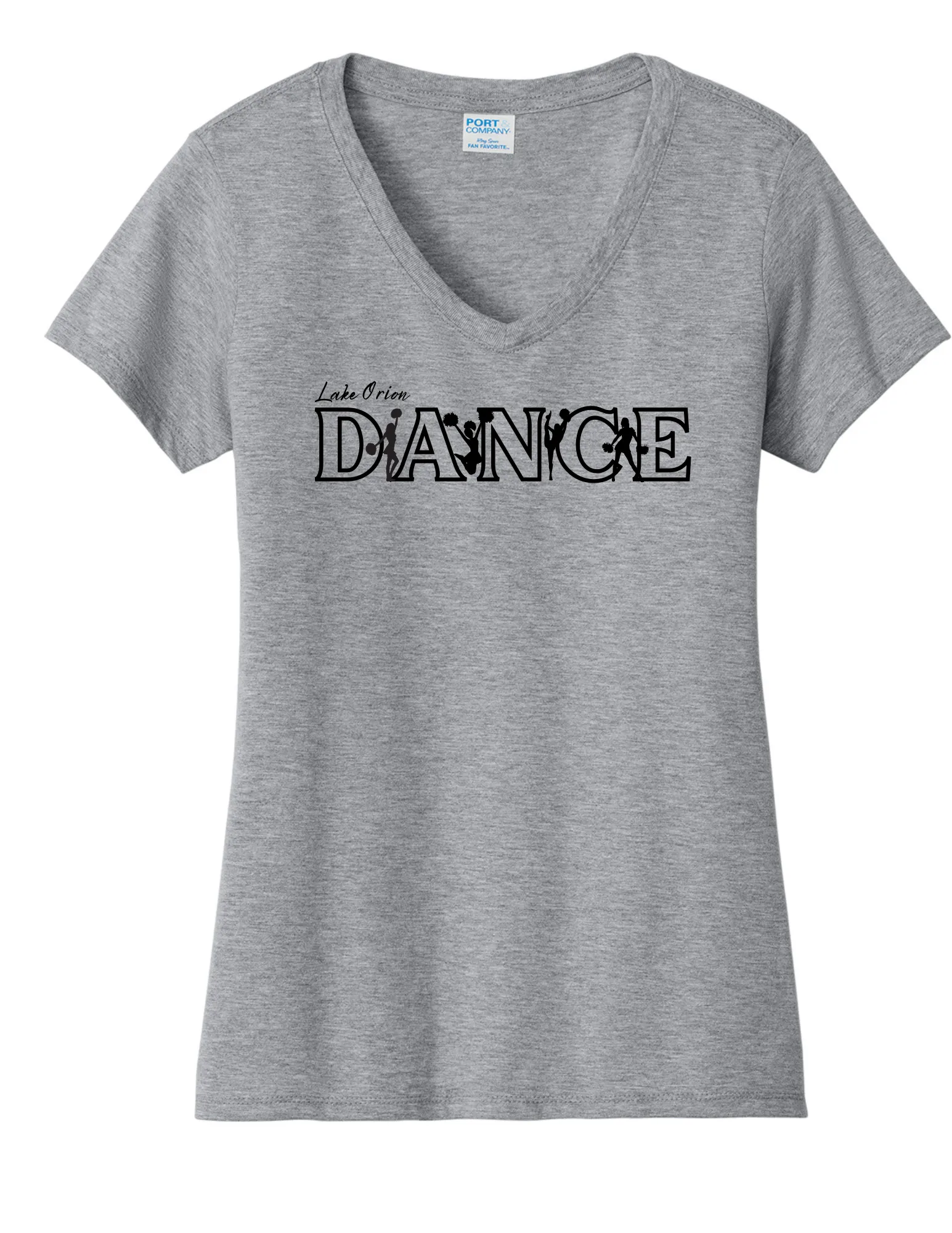 Ladies Short Sleeve Fan Favorite V-Neck T