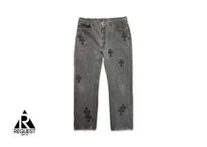 Levi's Black Denim "Black Crosses"