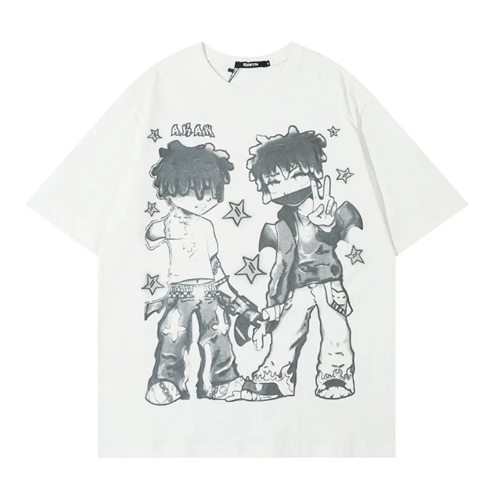 Line Boy Print T-Shirt