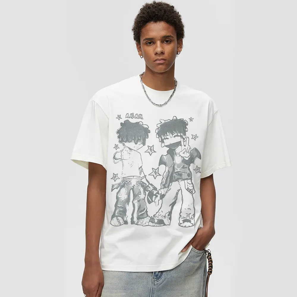 Line Boy Print T-Shirt