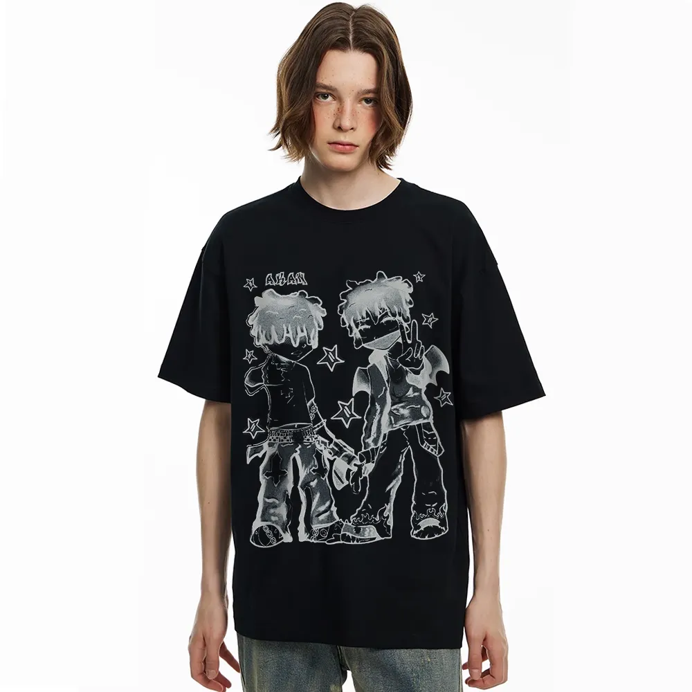 Line Boy Print T-Shirt