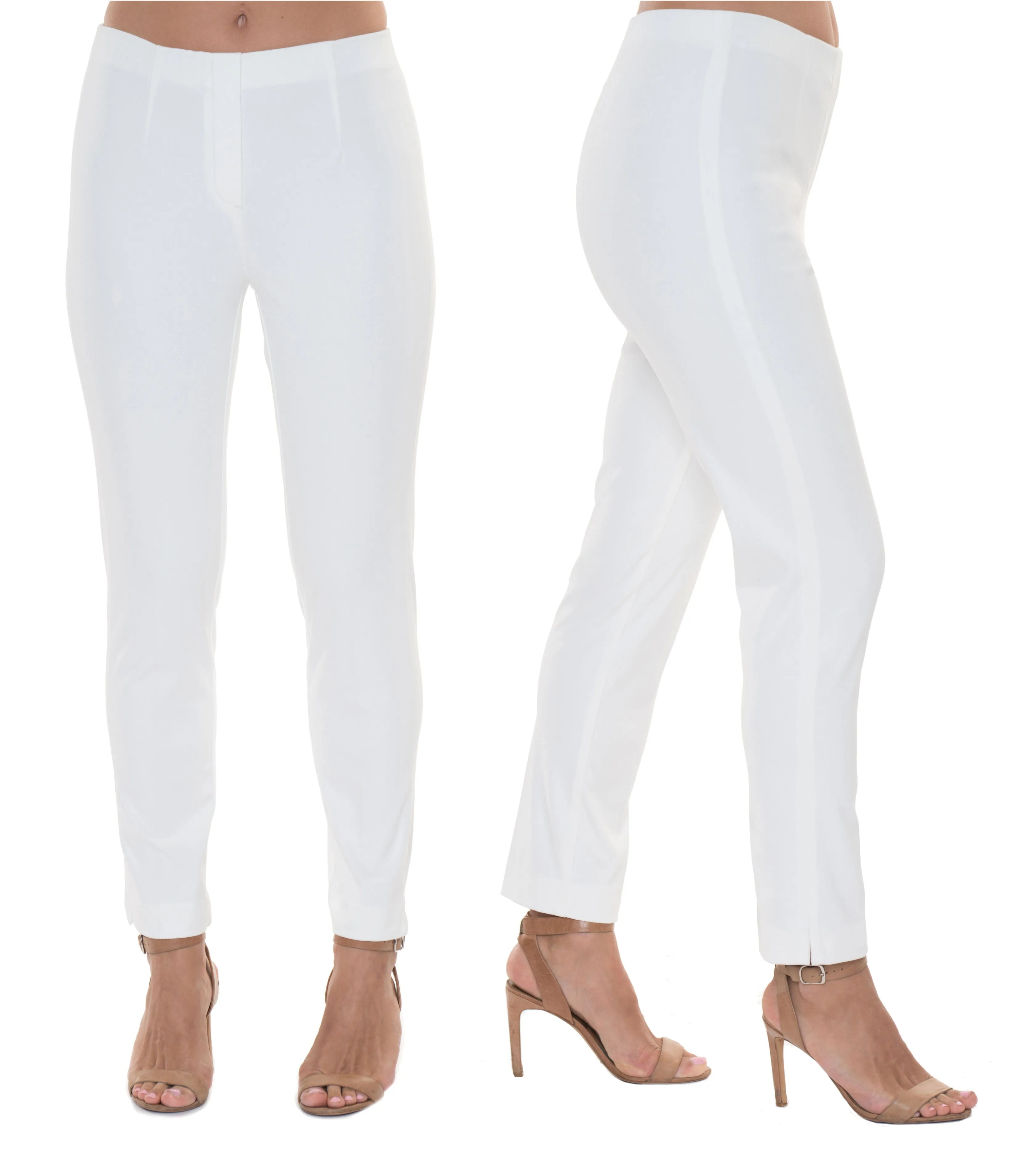 Lior Sasha Denim Pant in White