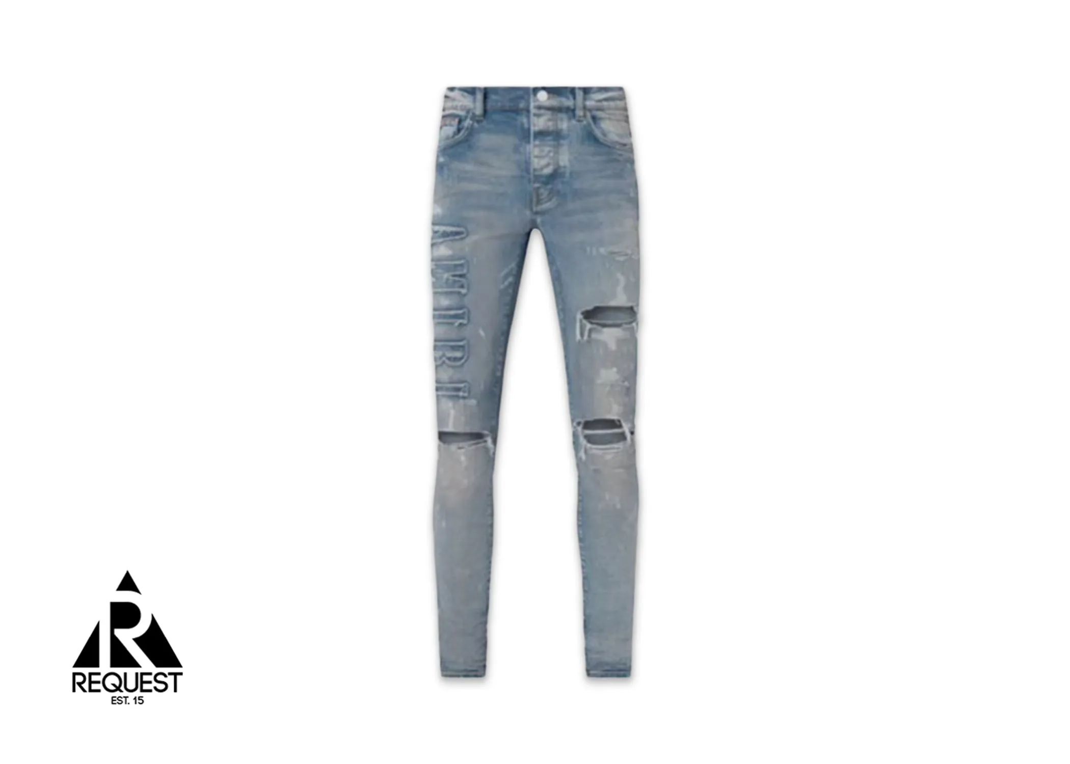 Logo Applique Jean "Clay Indigo"