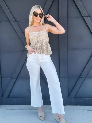 L.T.J. Paola A-Line Jean In Natural White