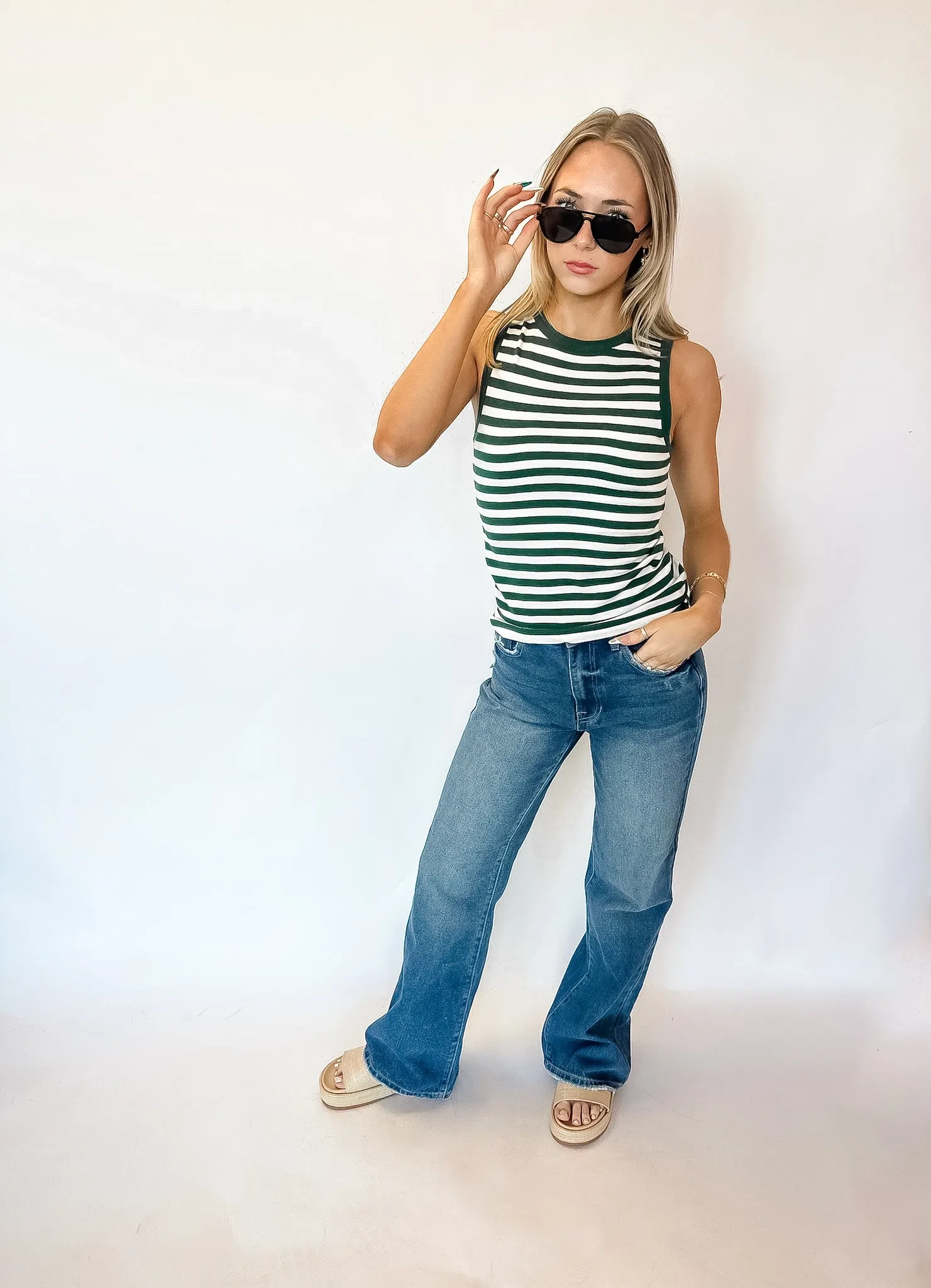 Lucky Striped Tank