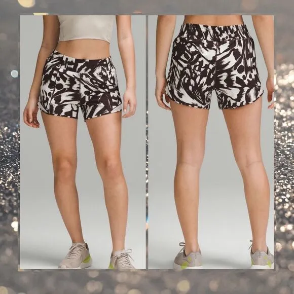 Lululemon Hotty Hot High-Rise Lined Short 4&quot; shorts size‎ 2 NWT