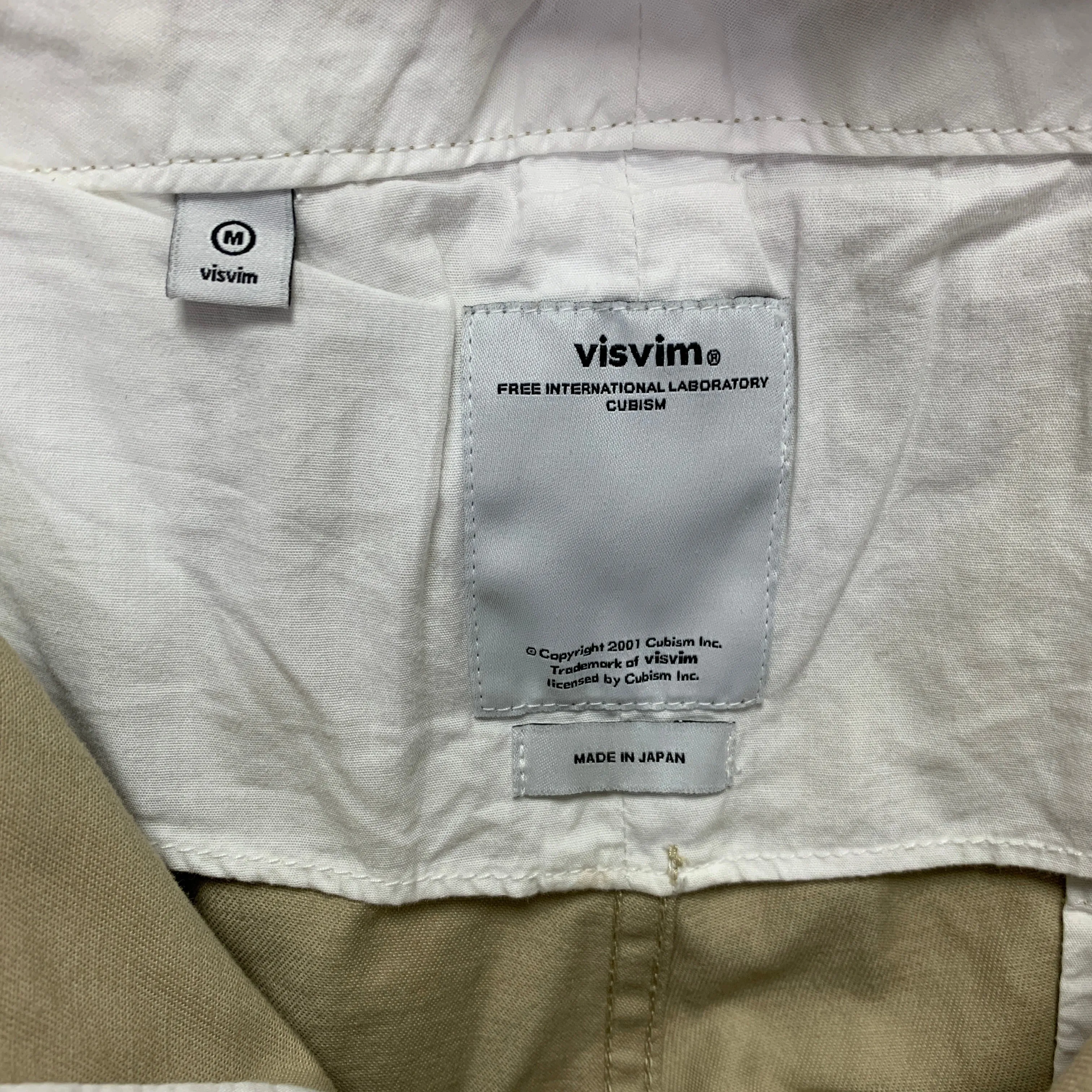 [M] Visvim High Water Chino Pants Beige
