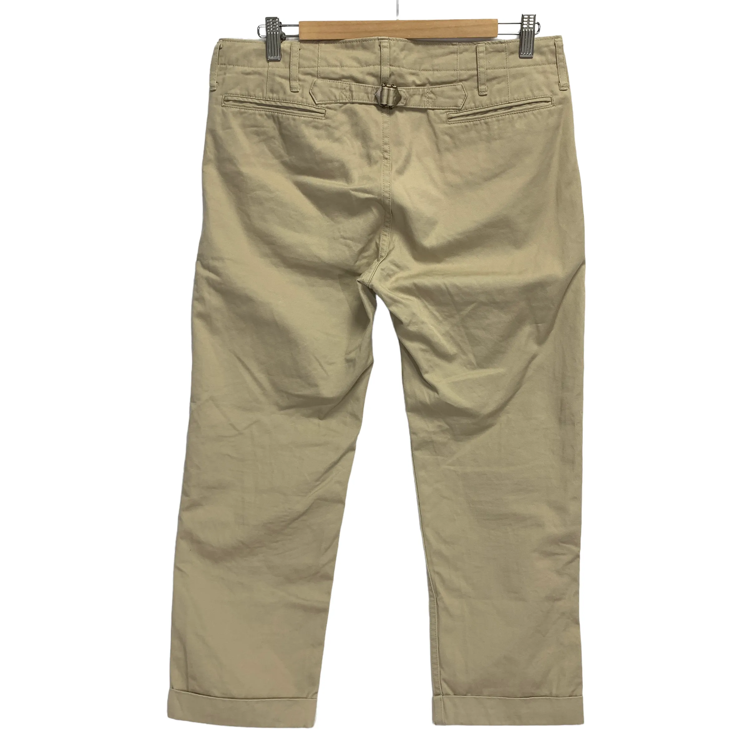 [M] Visvim High Water Chino Pants Beige