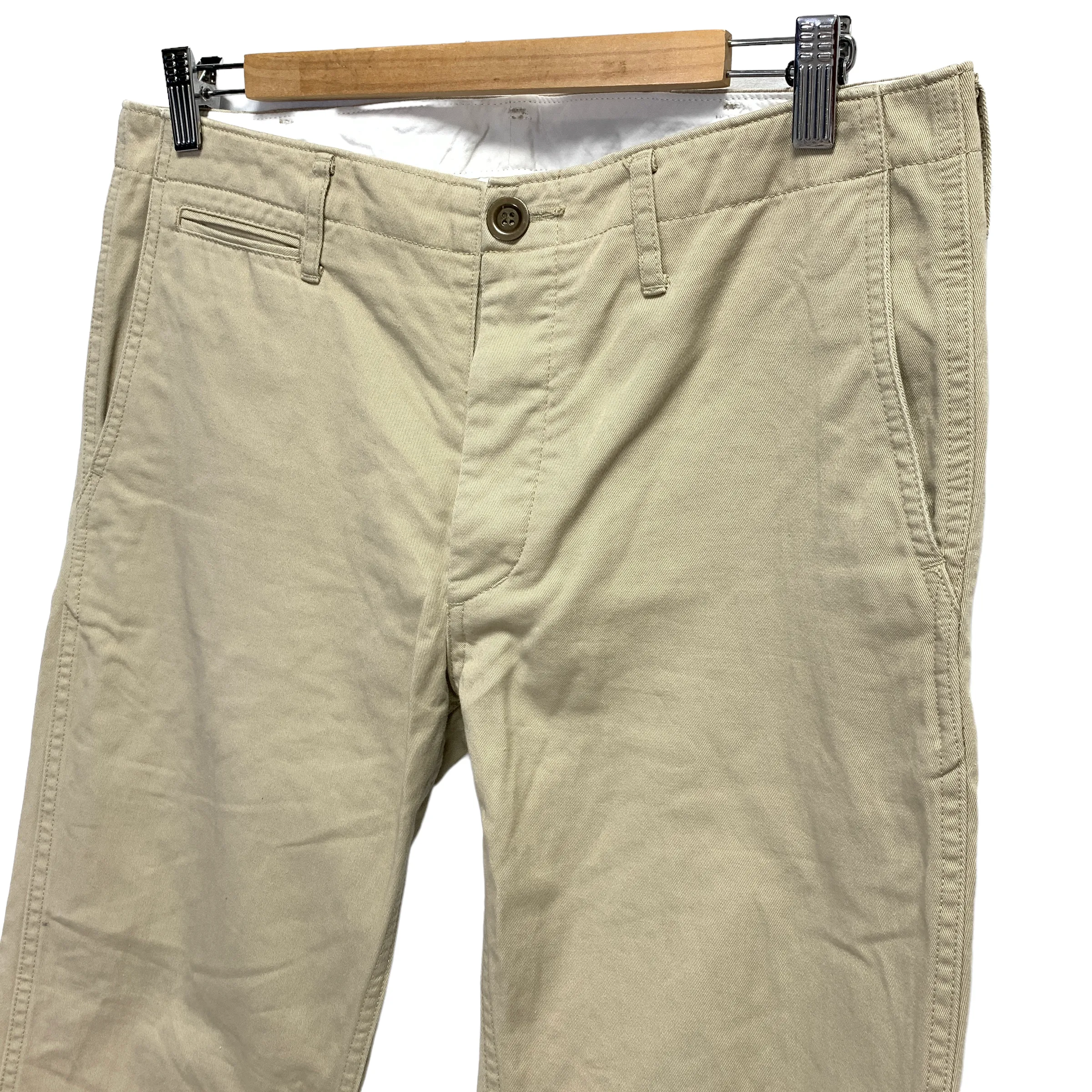 [M] Visvim High Water Chino Pants Beige