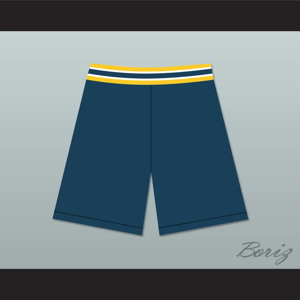 Malibu Vista High School Sea Lions Navy Blue Male Cheerleader Shorts