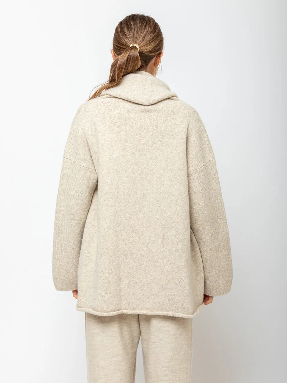 Manta Coat - Ecru
