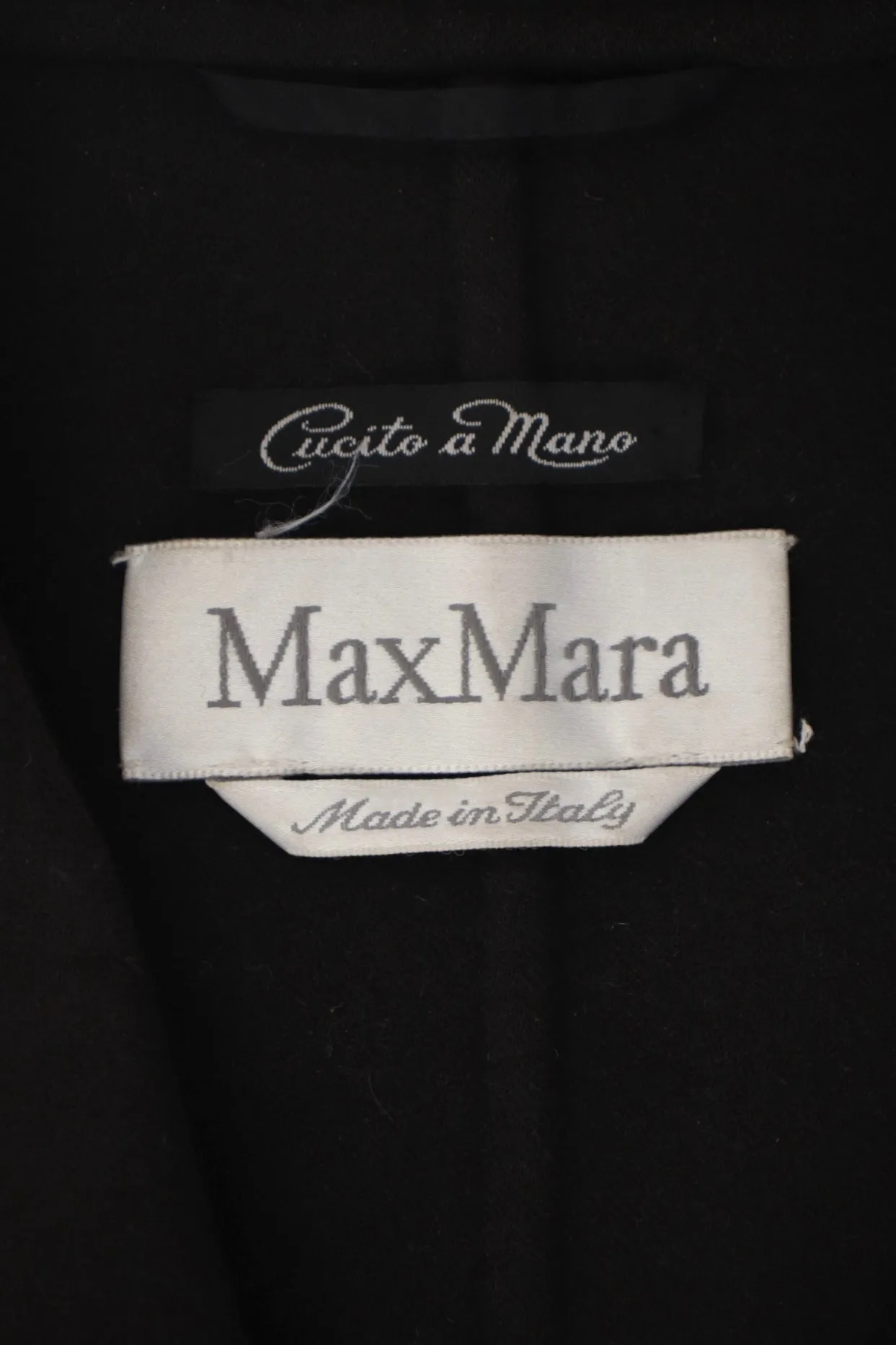 Max Mara Cucito a Mano Wool Coat*