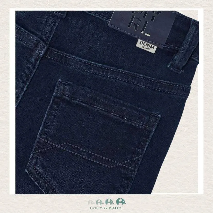Mayoral Soft Denim Pants Blue Black