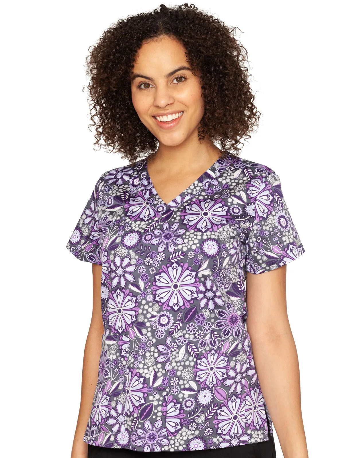 Med Couture Scrub Top Prints Vicky Clearance Sale