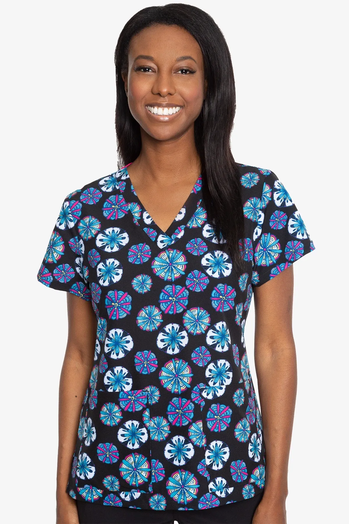 Med Couture Scrub Top Prints Vicky Clearance Sale