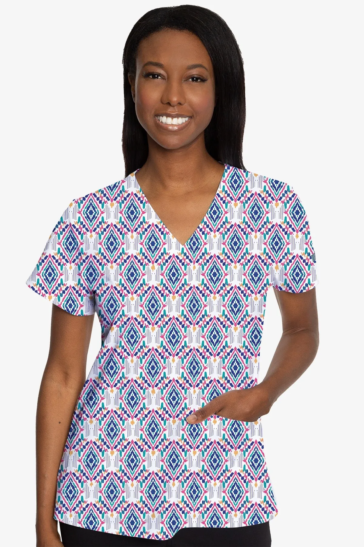 Med Couture Scrub Top Prints Vicky Clearance Sale