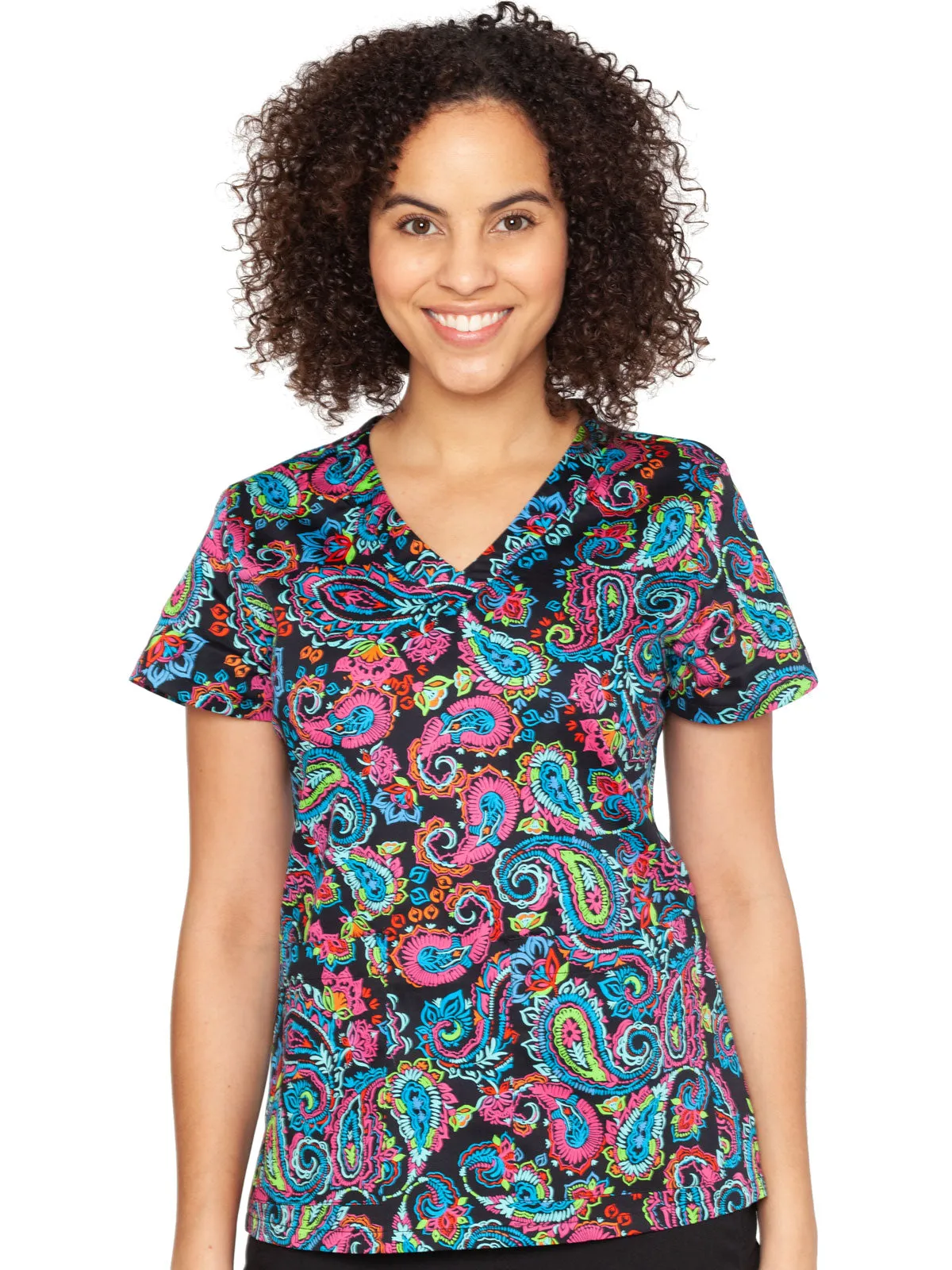 Med Couture Scrub Top Prints Vicky Clearance Sale