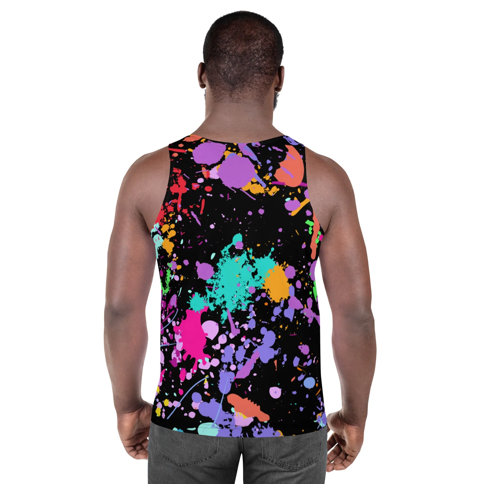 Men's Splatter Tank Top