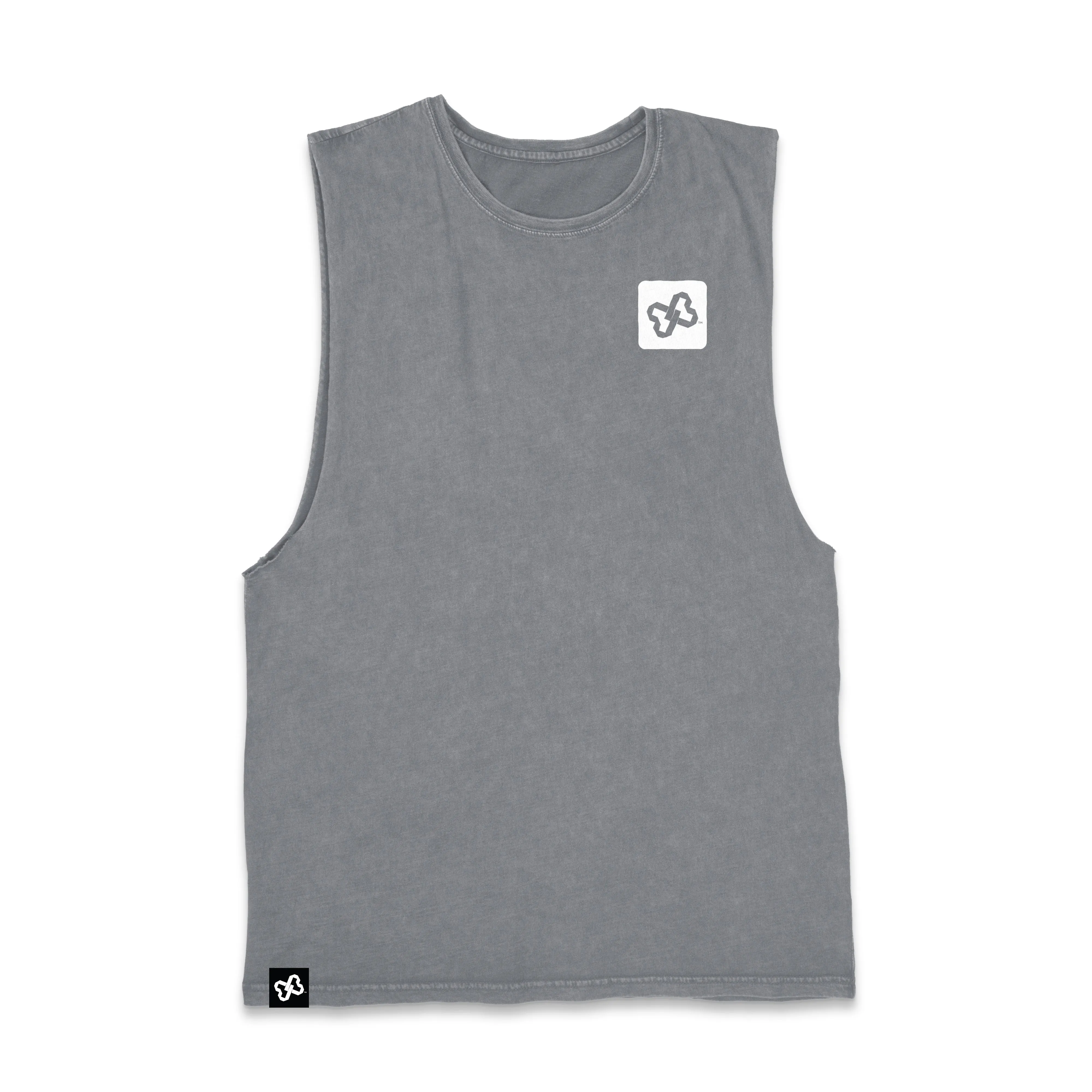 MENS STONE WASH BARNARD TANK