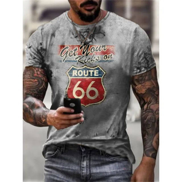 Men's Vintage Short Sleeve T Shirt
