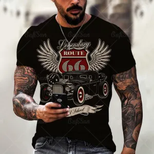 Men's Vintage Short Sleeve T Shirt