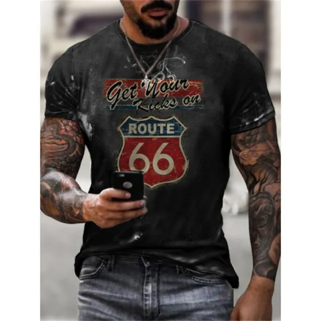 Men's Vintage Short Sleeve T Shirt