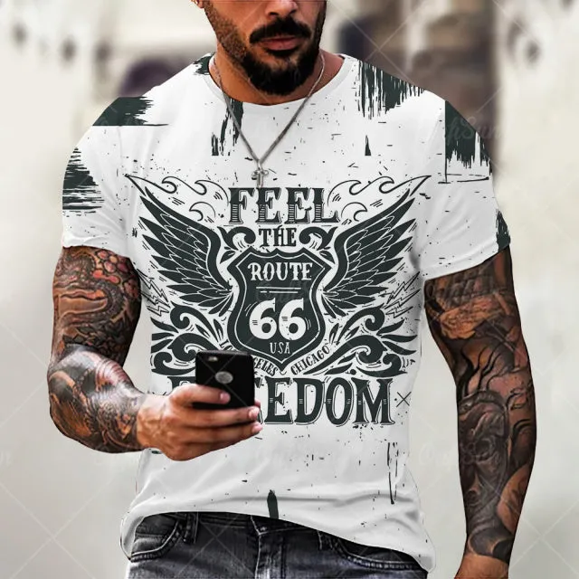 Men's Vintage Short Sleeve T Shirt