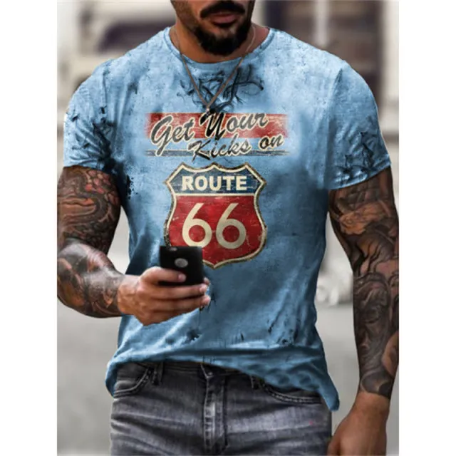 Men's Vintage Short Sleeve T Shirt