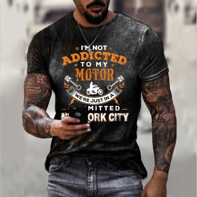 Men's Vintage Short Sleeve T Shirt