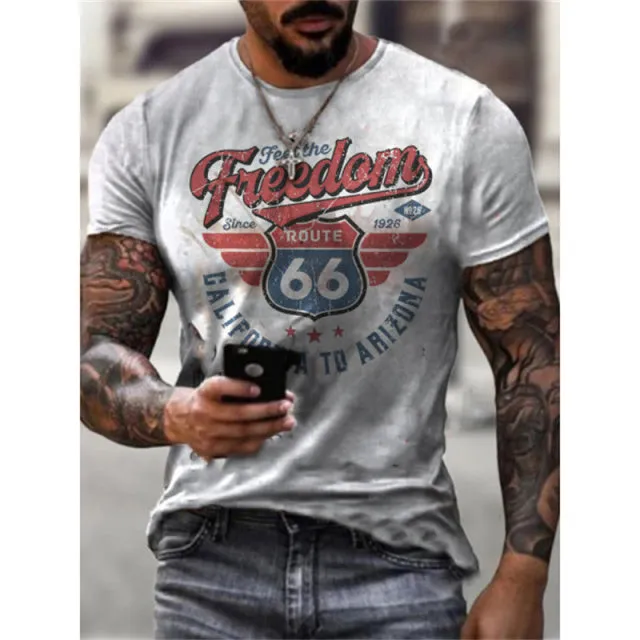 Men's Vintage Short Sleeve T Shirt