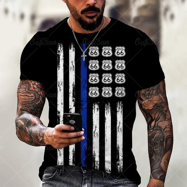 Men's Vintage Short Sleeve T Shirt