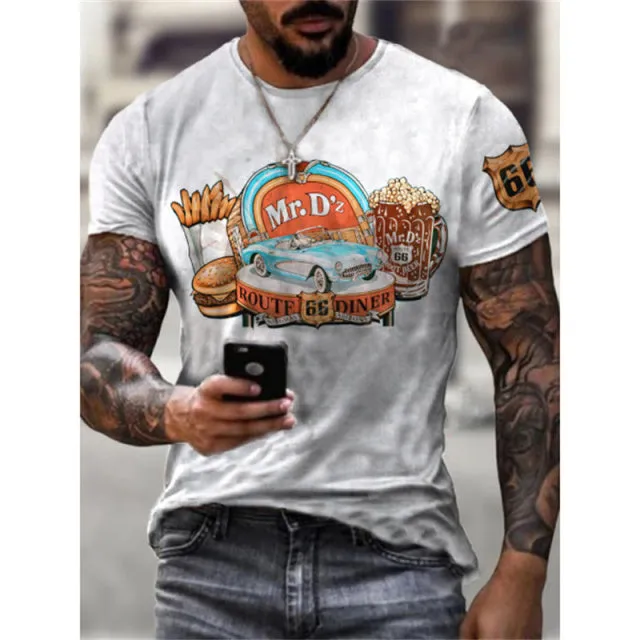 Men's Vintage Short Sleeve T Shirt