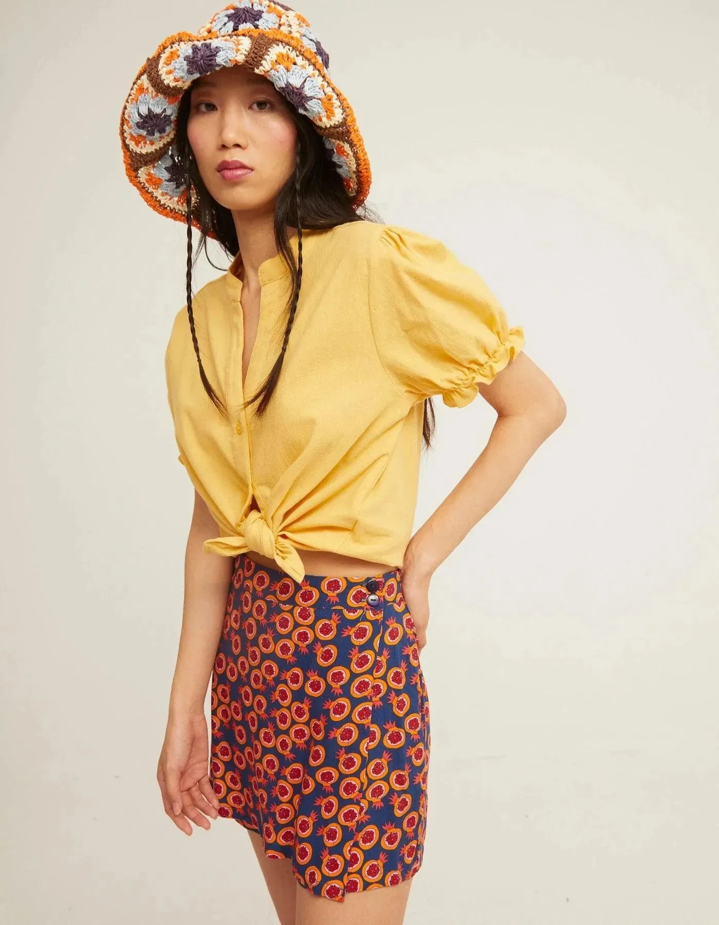 Mini Falda Pantalón