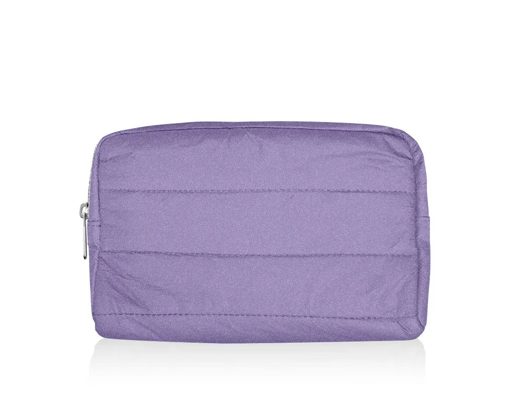 Mini Puffer Makeup Pouch/Clutch